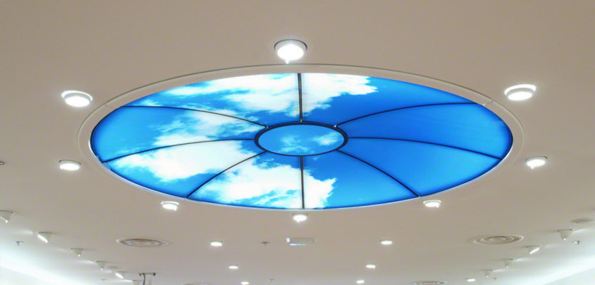 Barrisol Printed Ceiling Feature