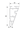 Barrisol Profile BS355/25