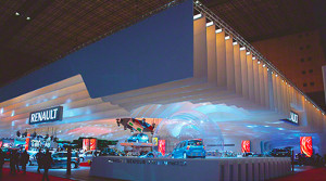 Barrisol Projection Displays