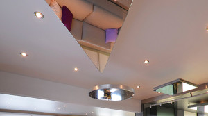 Barrisol Shaped Mirror Ceiling Features