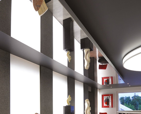 Barrisol Stretch Ceiling Mirror Panels