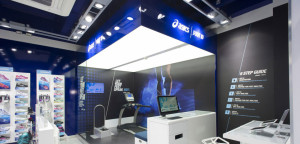 Barrisol Asics Lightbox Installation