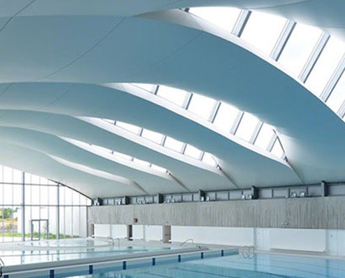 Barrisol Swimming Pool Stretch Ceiling