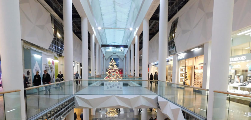 Meadowhall Shopping Centre Lighting Installation