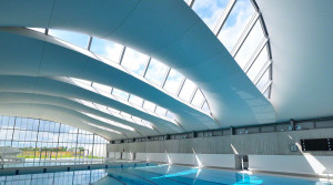 Barrisol Acoustic Stretch Swimming Pool Ceiling