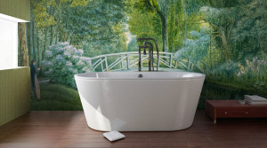 Barrisol Printed Bathroom Wall