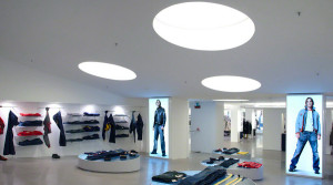 Barrisol Retail Lighting Features