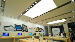 Barrisol Stretch Ceiling And Retail Lighting