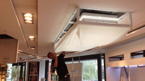 Barrisol Lighting Installations For Retail