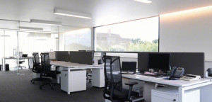 Barrisol Clim Commercial Ceiling
