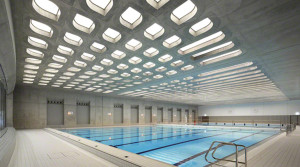 Barrisol Swimming Pool Acoustic Light