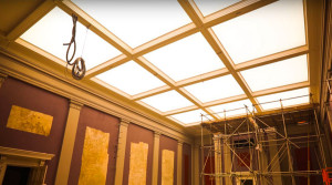 Barrisol Welch Acoustic Light Installation