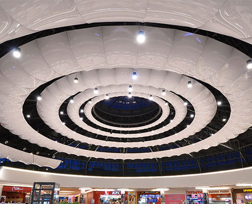 Barrisol 3D Shopping Centre Features