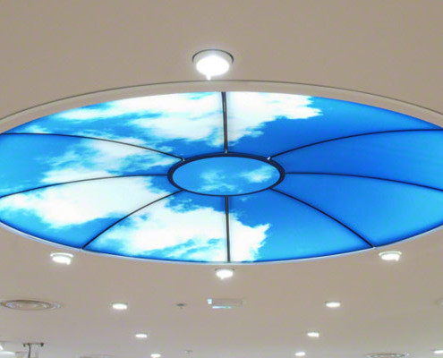 Barrisol Printed Ceiling Feature