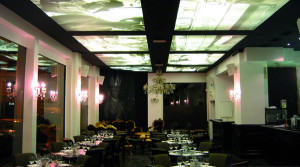 Barrisol Printed Ceiling Restaurant Installation