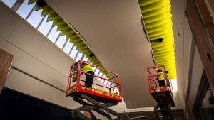 Acoustic Ceiling Installation