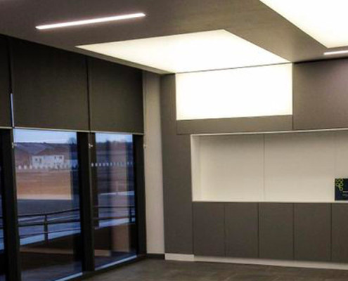 Barrisol Office Lighting Design