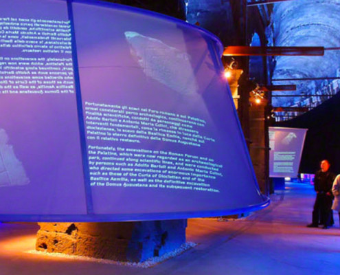 Barrisol Projection Museum Exhibition Installation