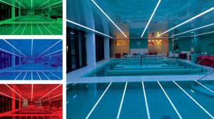 Barrisol Light Lines With Changing Colour Options